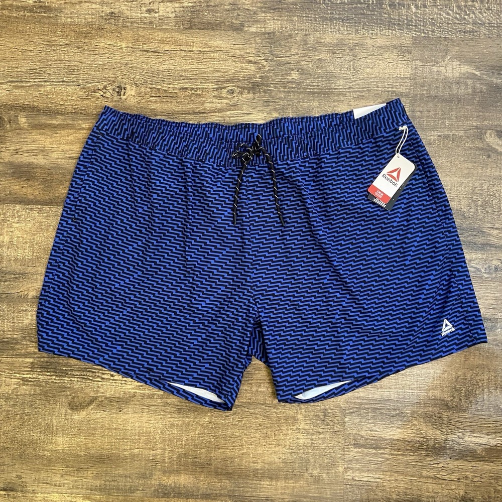 Reebok Swim Trunks Board Shorts NWT Men's‎ XXL 2XL Beach Pool